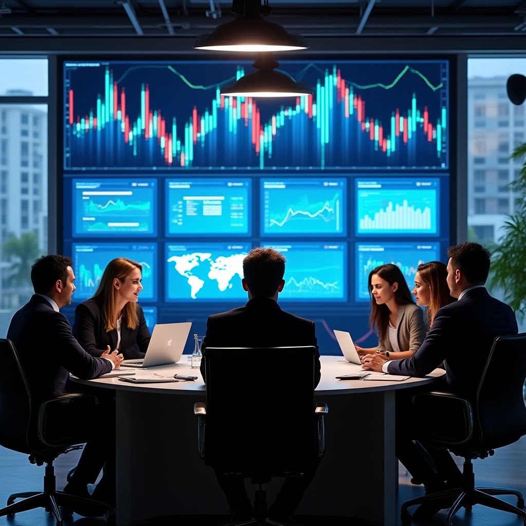 Equipo de FinanzAR en oficina moderna