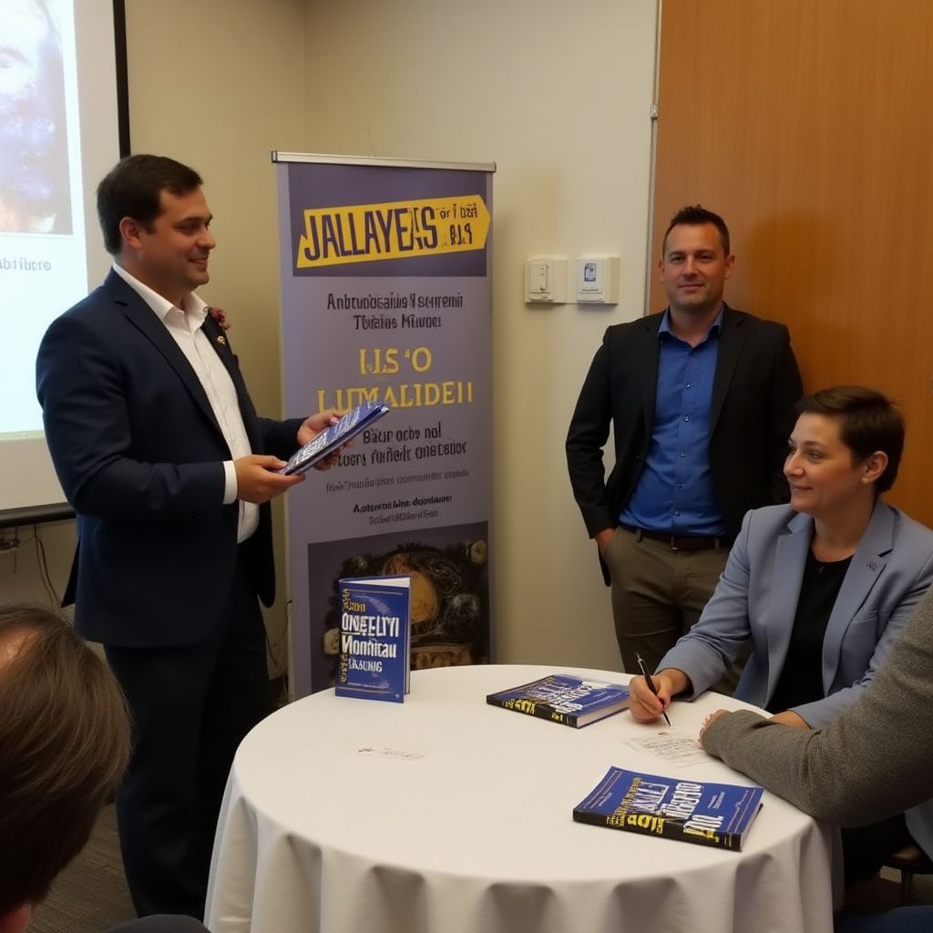 Lanzamiento de libro sobre finanzas
